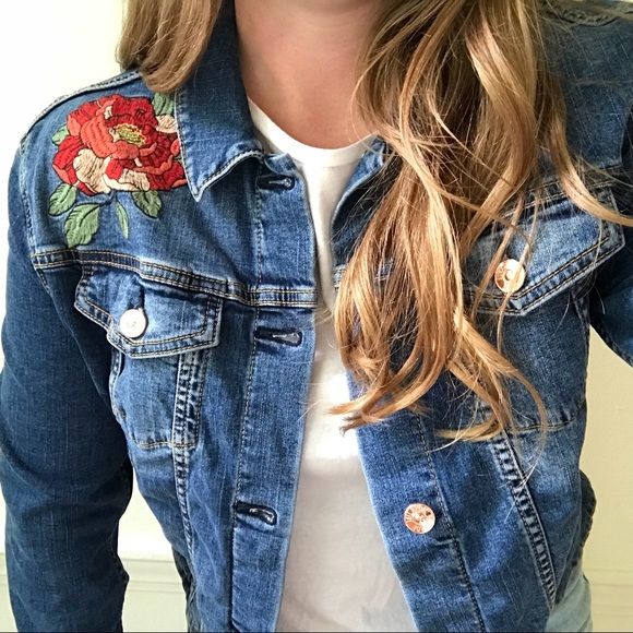 Coats | Lularoe Harvey Denim Jacket 